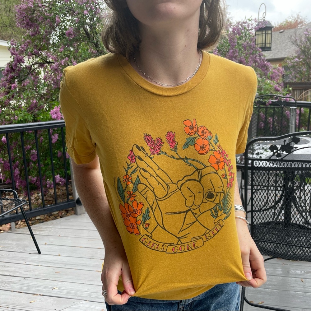 Yellow Graphic T-Shirt